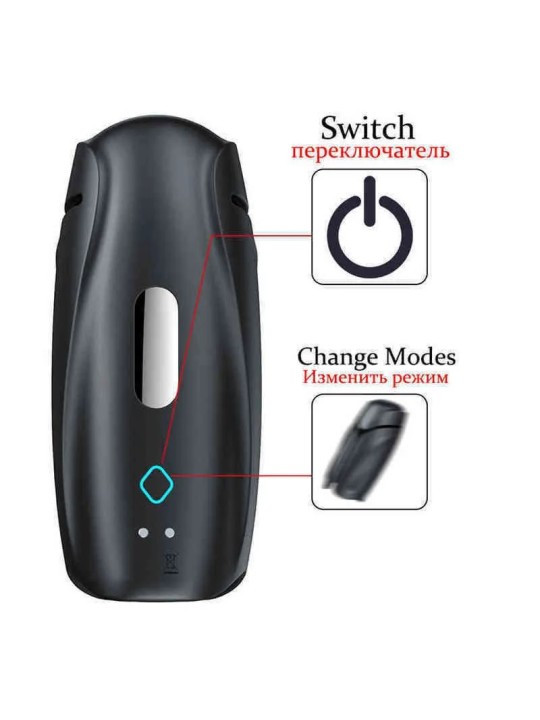 Vibrador para Hombre con 10 velocidades