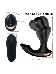 Vibrador Anal Masajeador De Prostata De Doble Motor