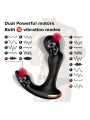 Vibrador Anal Masajeador De Prostata De Doble Motor Vibrador Anal Masajeador De Prostata De Doble Motor