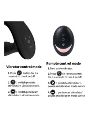 Vibrador Anal Masajeador De Prostata De Doble Motor
