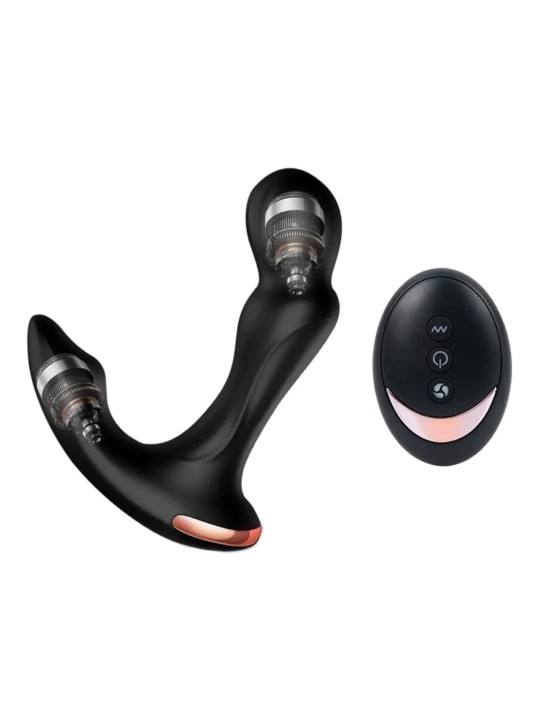 Vibrador Anal Masajeador De Prostata De Doble Motor Vibrador Anal Masajeador De Prostata De Doble Motor