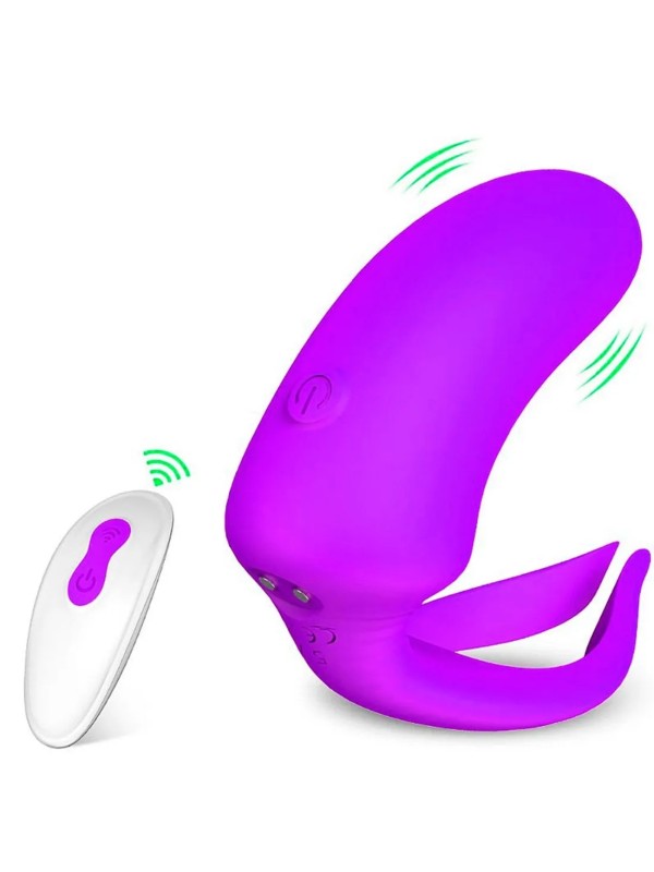 Vibrador Doble penetración y punto G .S-Hande Danny