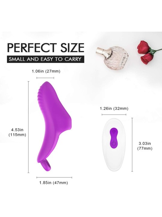 S-Hande OMG-RCT vibrador de dedo a control remoto