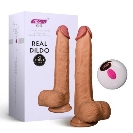 Dildo Vibrador Calefactor Yeain tarzan II