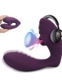 Succionador De Clítoris Y Consolador Vibrador 10 Velocidades