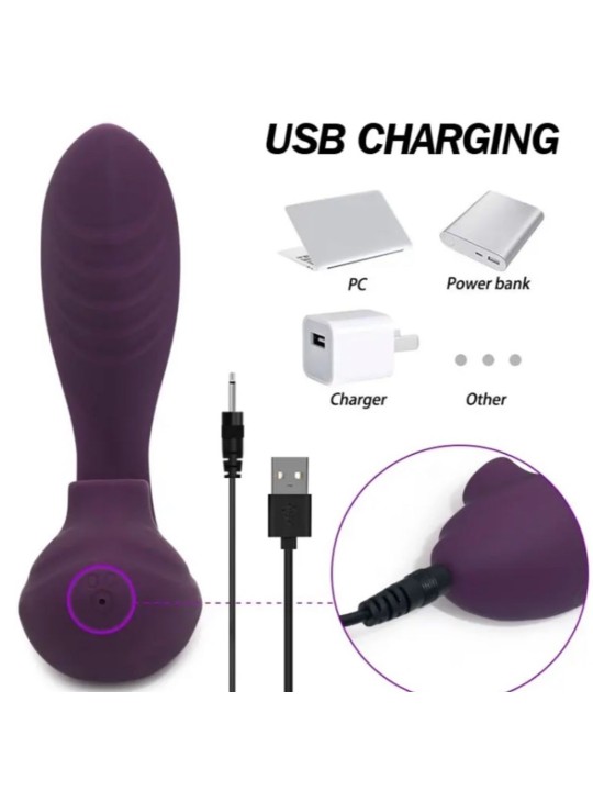 Succionador De Clítoris Y Consolador Vibrador 10 Velocidades