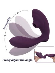 Succionador De Clítoris Y Consolador Vibrador 10 Velocidades