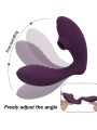 Succionador De Clítoris Y Consolador Vibrador 10 Velocidades