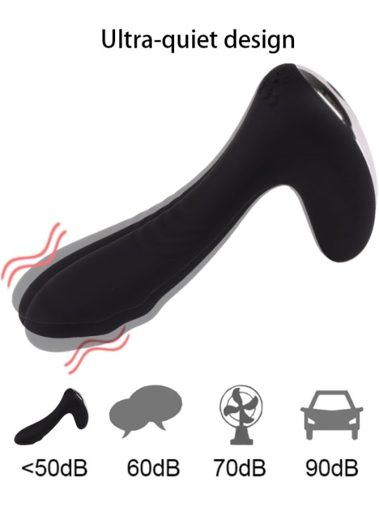 Tapón Anal Vibrador de 10 velocidades