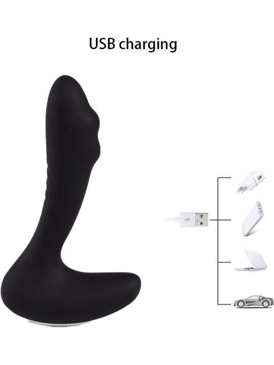 Tapón Anal Vibrador de 10 velocidades