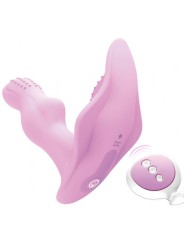 Vibrador de mariposa con control remoto