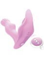 Vibrador de mariposa con control remoto