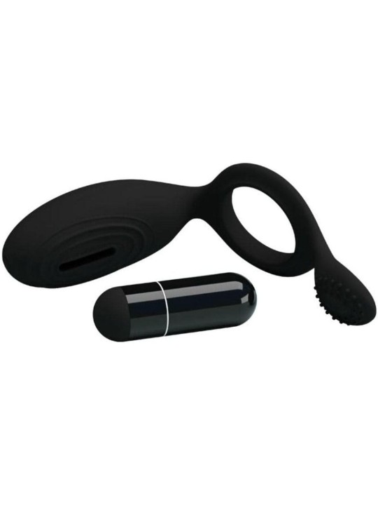 Pretty Love Anillo Vibrador Ethel Color Negro Pretty Love Anillo Vibrador Ethel Color Negro