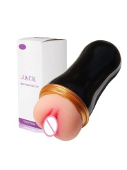 Masturbador masculino Copa Vagina Realista Jack
