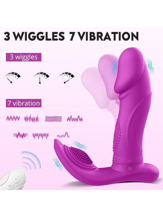 Vibrador Consolador de Punto G , Control Remoto