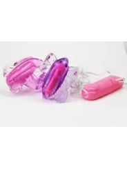 Vibrador de mariposa portátil , Vibrador de huevo de salto manos libres
