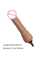 Accesorio para máquina sexual de 3 orificios 20cm
