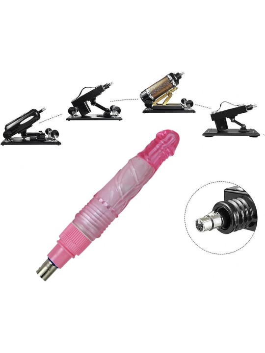 Accesorio para máquina sexual de 3 orificios 19cm