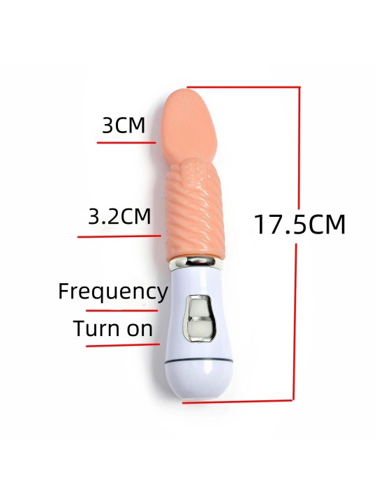 Vibrador Mujer de Silicona  Lengua Estimulador
