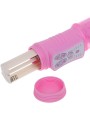 Vibrador de 8 velocidades con Forma de Conejo Rosa