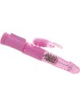 Vibrador de 8 velocidades con Forma de Conejo Rosa