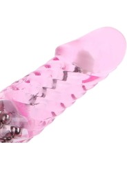 Vibrador de 8 velocidades con Forma de Conejo Rosa