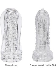 Masturbador masculino, Copa de masturbador helicoidal transparente