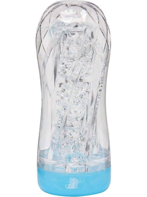 Masturbador masculino, Copa de masturbador helicoidal transparente