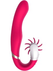 Vibrador Doble motor 12 velocidades de rotación lengua Oral lamiendo clítoris