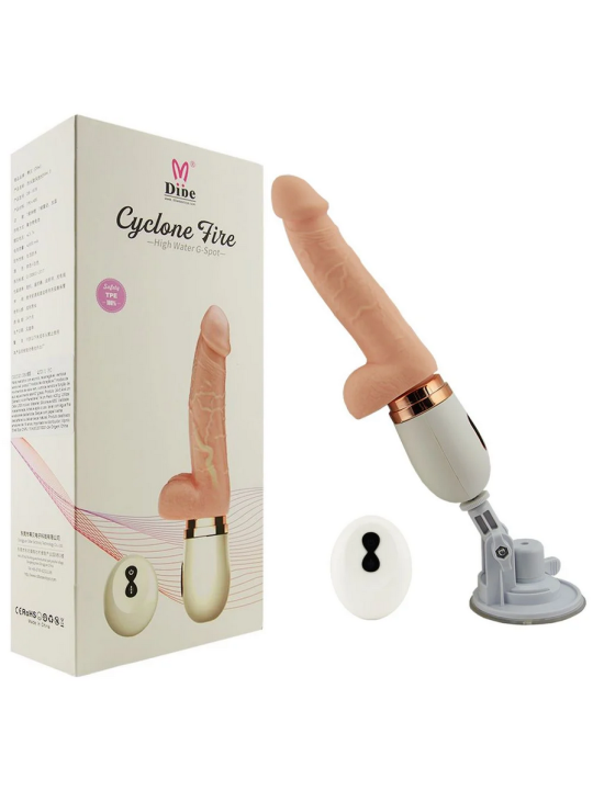 Mini Máquina de Sexo , Dildo Vibrador Dibe Cyclone Fire Mini Máquina de Sexo , Dildo Vibrador Dibe Cyclone Fire
