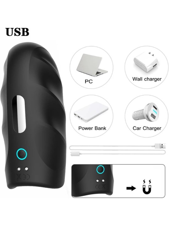 Vibrador para Hombre con 10 velocidades
